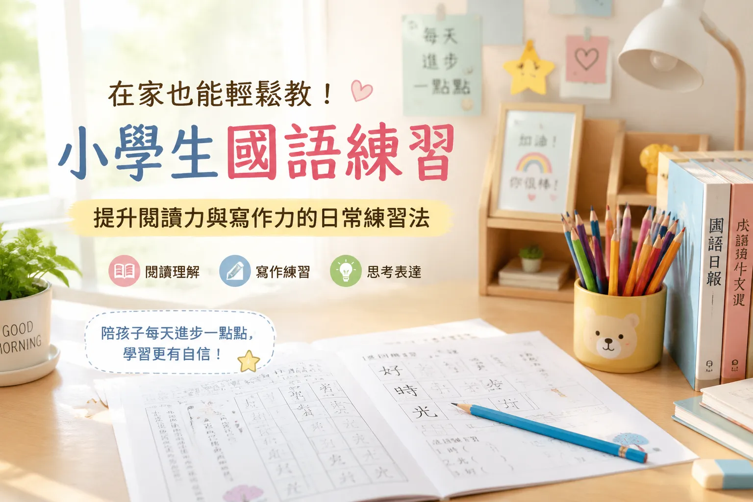 注音練習紙+田字格+作文稿紙：小學生國語書寫練習紙免費列印指南
