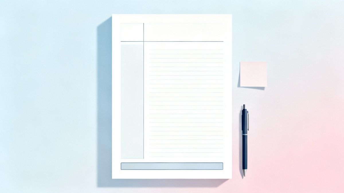 康奈尔笔记法:免费打印模板(标准/带表头版)