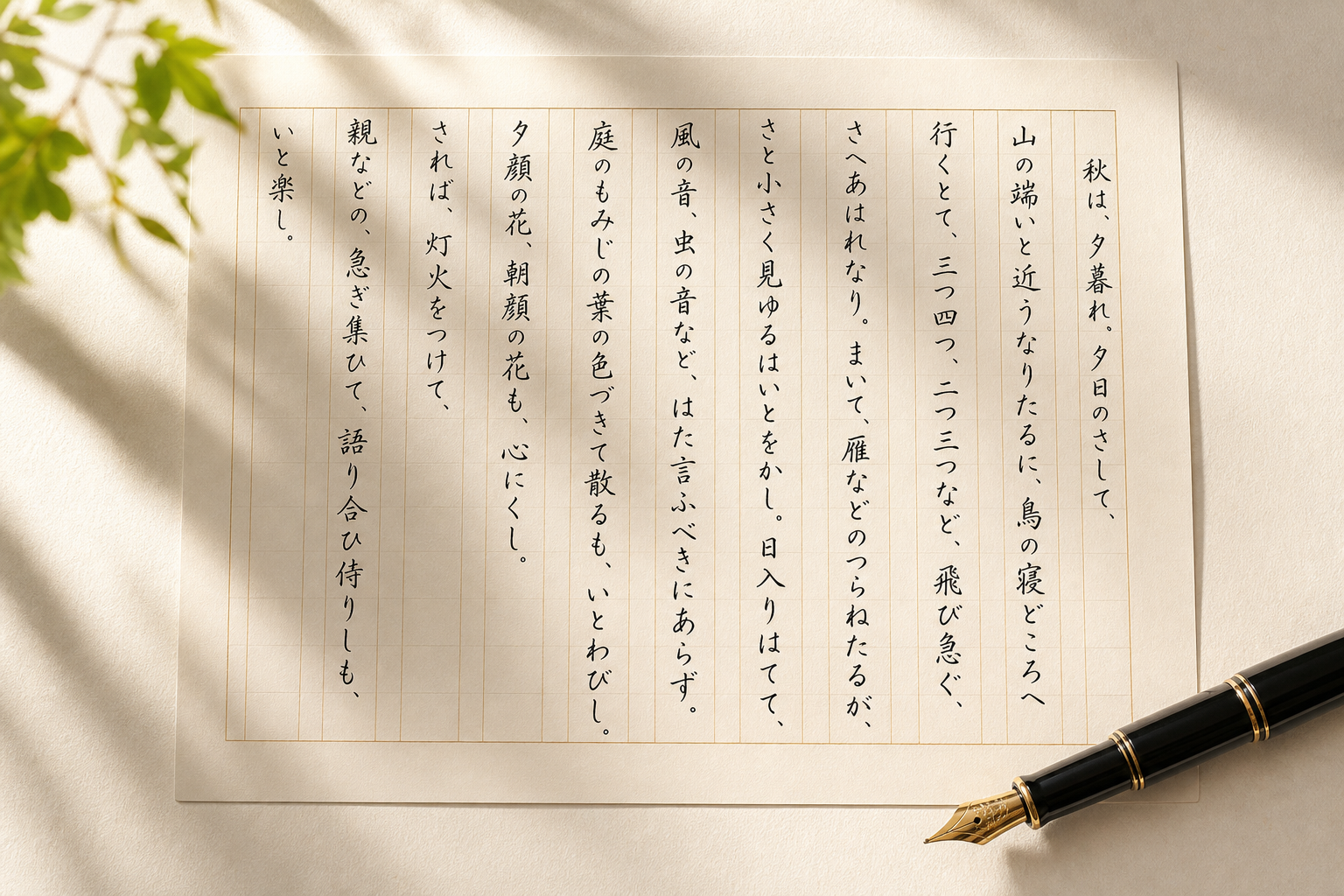 原稿用紙の使い方完全ガイド：基本ルールから無料テンプレート活用術まで