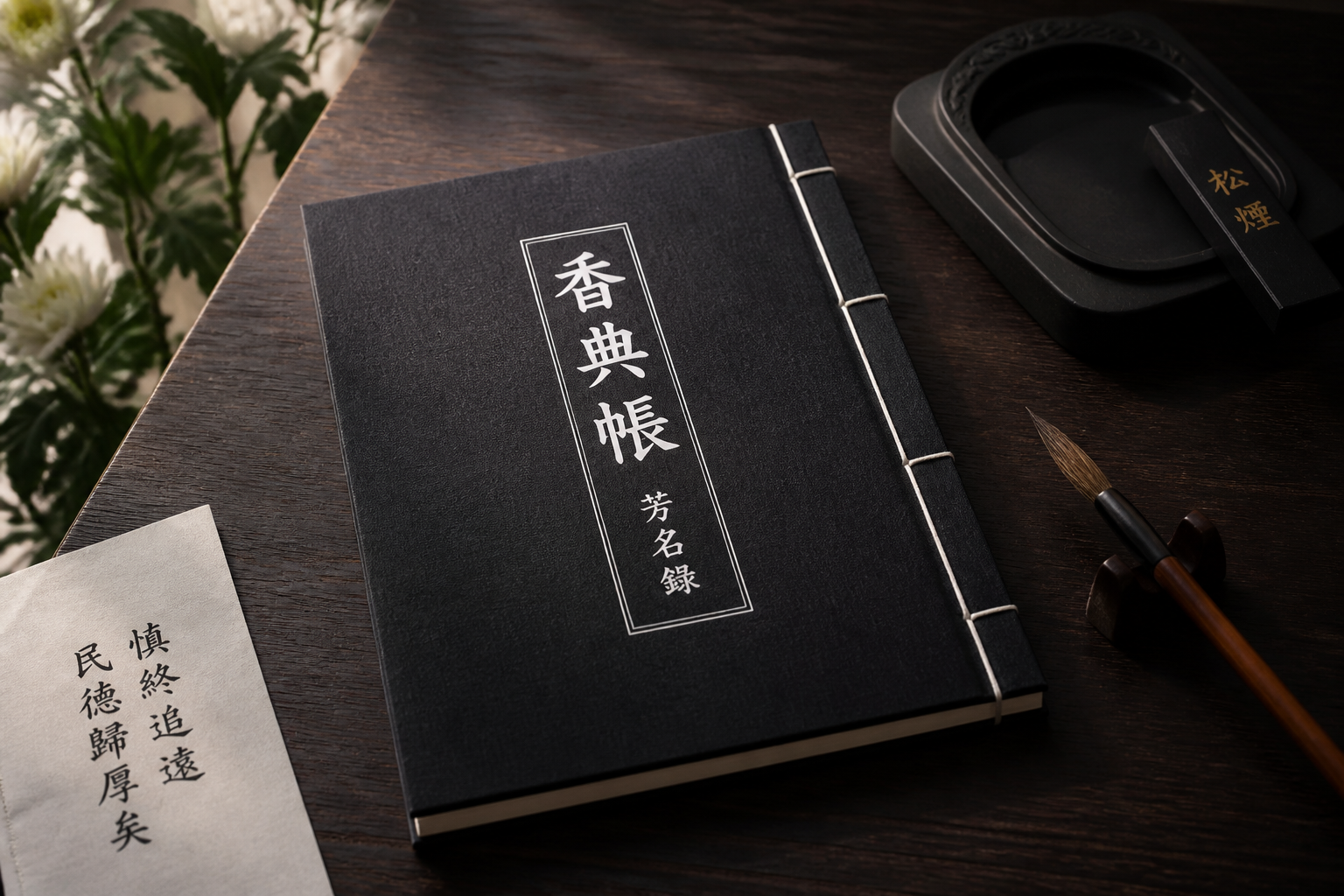 香典帳(奠儀簿)怎麼寫?完整格式教學與免費列印範本下載