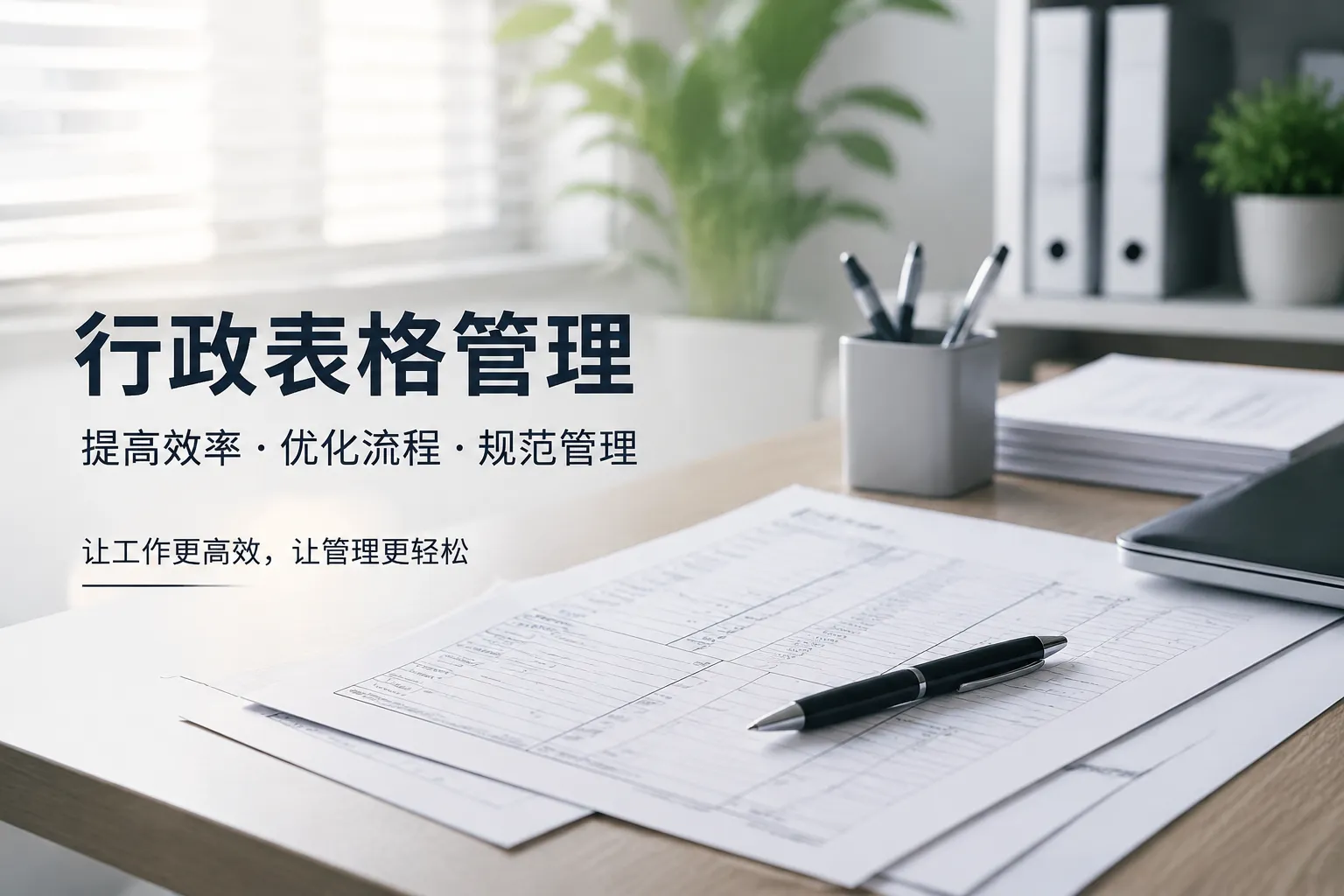 员工请假单、费用报销单、工时表:中小企业行政效率表单免费打印指南