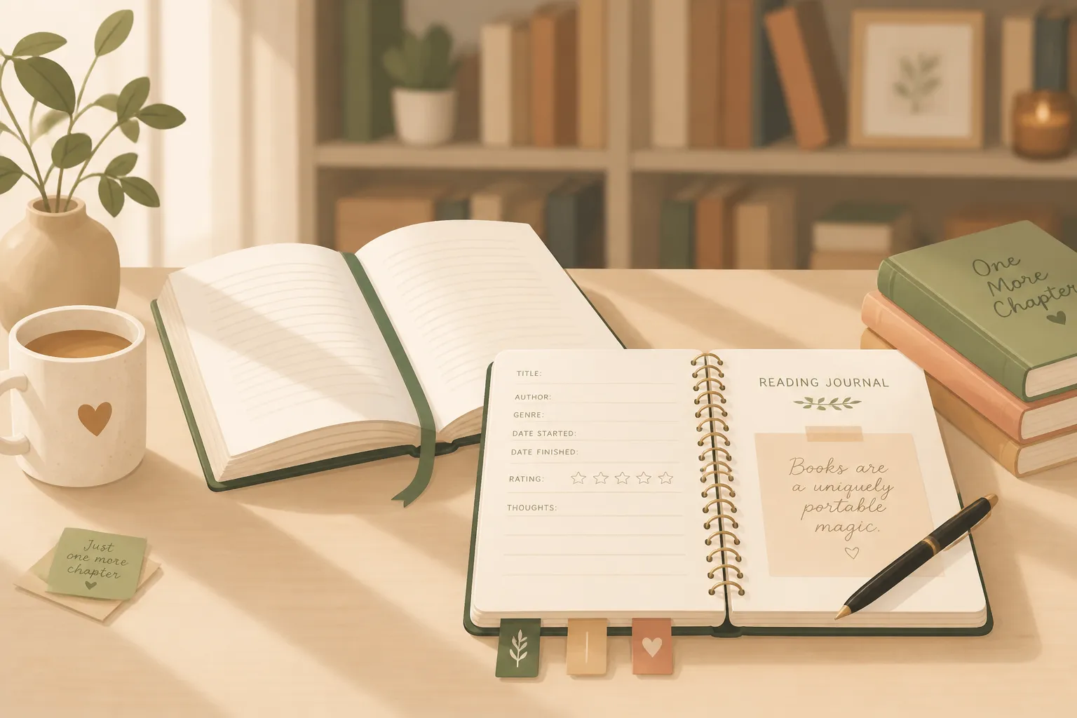 Free Printable Reading Journal: Track Every Book, Remember What You Read