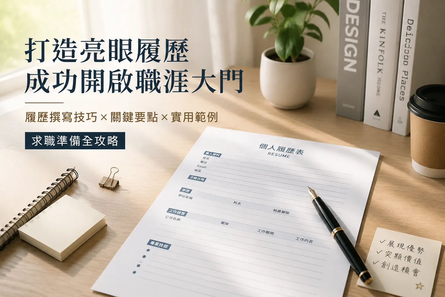履歷表+工作經歷表：求職面試必備列印範本免費下載指南