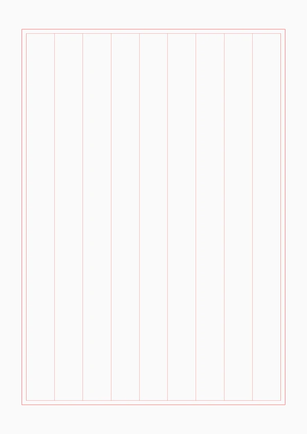 無料印刷可能 verticalGridPaper テンプレート
